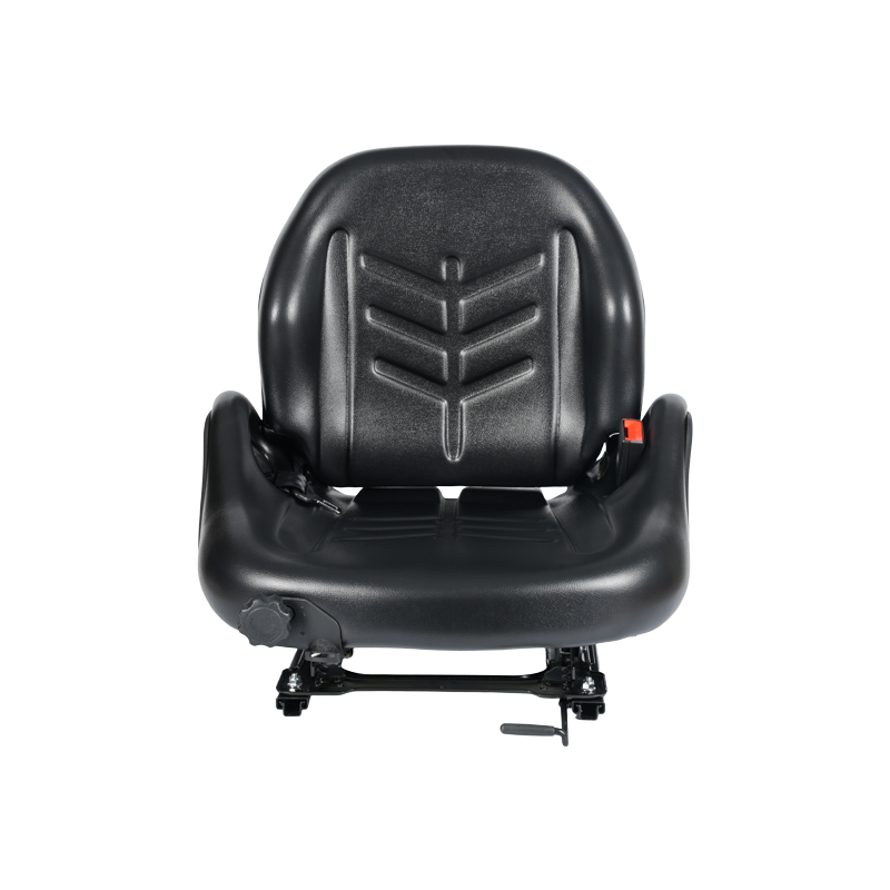 BF5-3 EN13490 Assento com suspensão certificado IT1 + IT2 com cinto de segurança e interruptor OPS | Design de operador amplo compatível com empilhadeiras Hangcha, Nissan, TCM e Mitsubishi