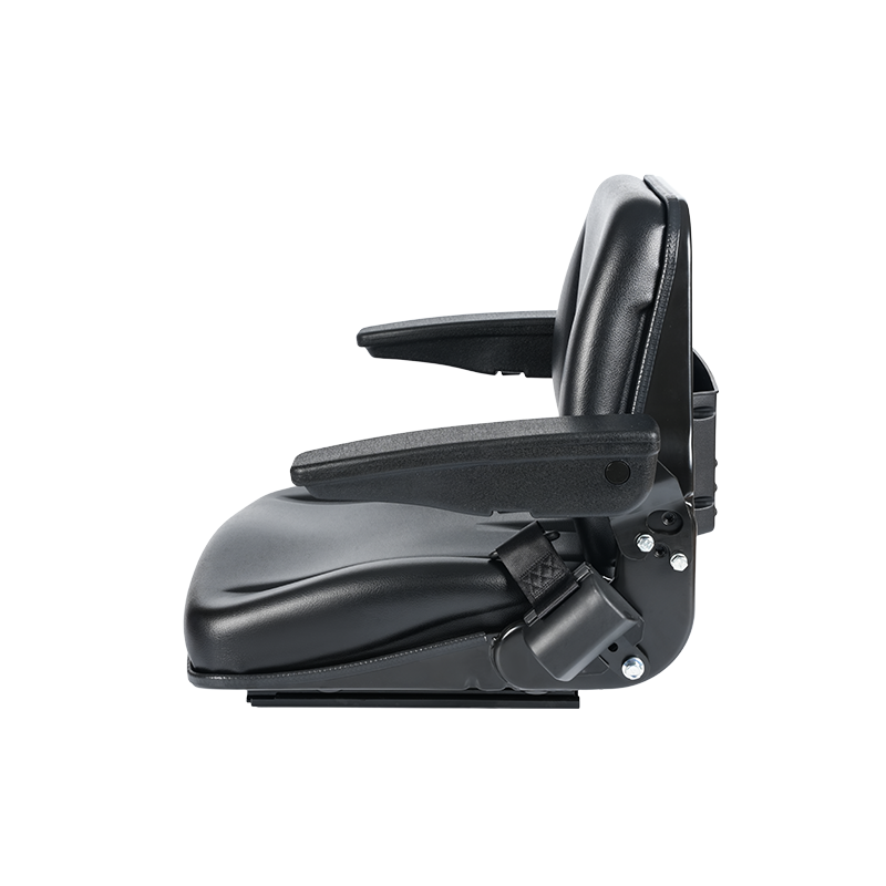 Assento agrícola dobrável mecânico durável BF8-4 para empilhadeiras agrícolas com ajuste de peso 