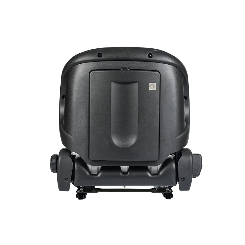 Assento do operador do empilhador elétrico BF2-2 Universa - PVC de tecido elástico de 4 vias revestido de preto à prova d'água com interruptor de sensor OPS e encosto ajustável compatível com Hangcha, Toyota