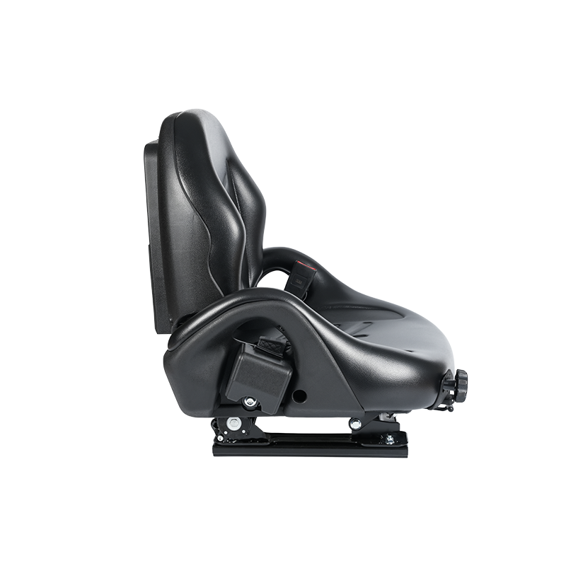 BF5-3 EN13490 Assento com suspensão certificado IT1 + IT2 com cinto de segurança e interruptor OPS | Design de operador amplo compatível com empilhadeiras Hangcha, Nissan, TCM e Mitsubishi