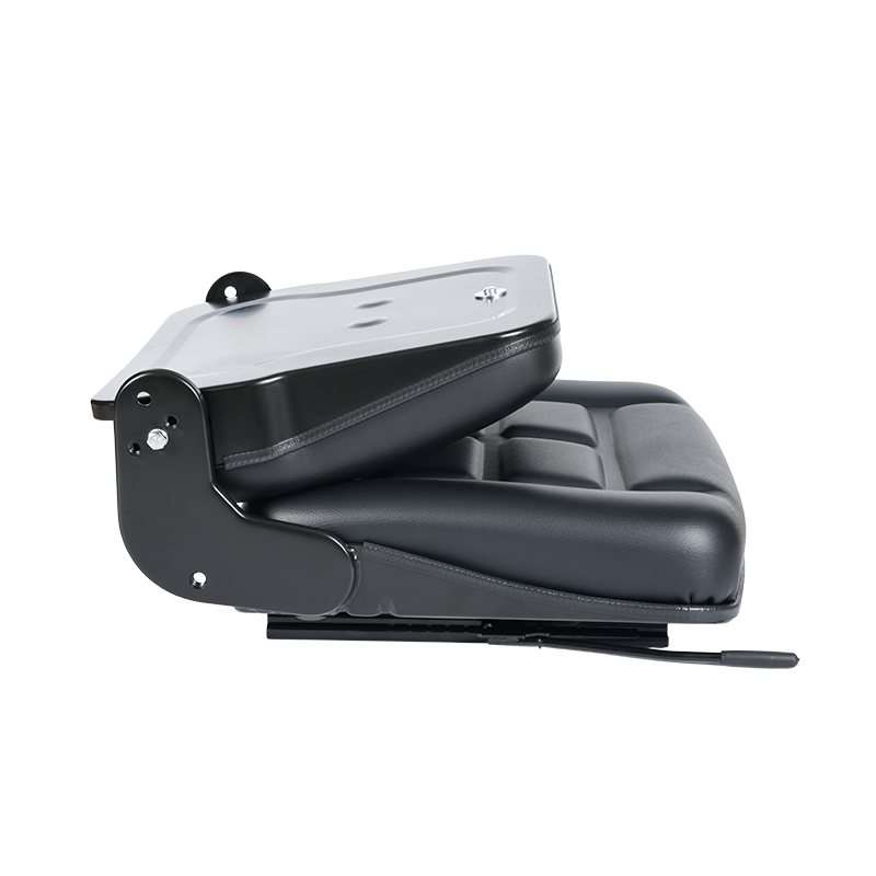 Assento industrial dobrável BF1-2 para caminhões de plataforma com design dobrável para frente de 95° com eficiência de espaço