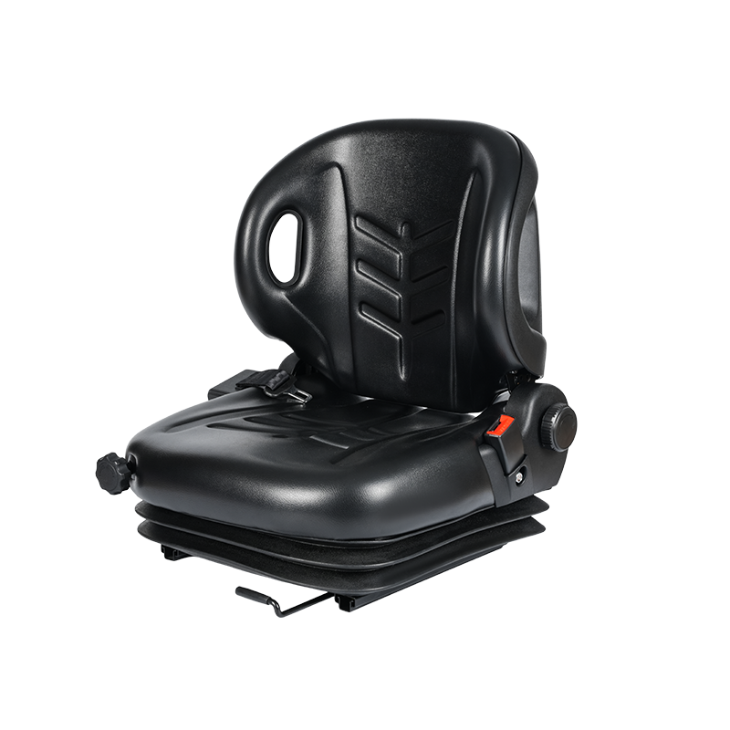 Assento de suspensão mecânica BF2-3 para caminhões de plataforma com curso de 40 mm e montagem universal