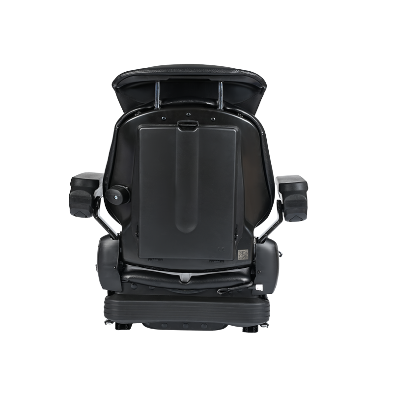 Assento com suspensão de alto desempenho BF16 para empilhadores com amplo ajuste lombar e deslizante